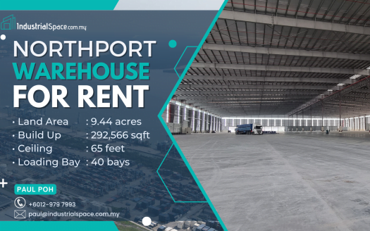 Warehouse for rent in Northport BU 292k Sqft Paul Poh +60129797993 (4)