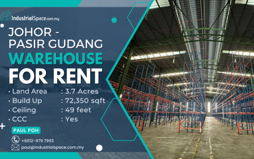Warehouse for rent in pasir gudang, johor call paul poh +60129797993 (4)