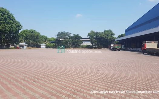 Warehouse for Rent in Shah Alam with Racking