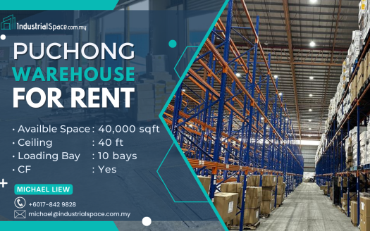 Warehouse for rent in Puchong BU 40,000 sqft Michael 60178429828 (5)