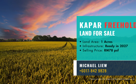New-Freehold-industrial-land-for-sale-in-kapar-LA-1.65Acres-Call-Michael-Liew-0178429828